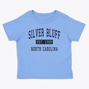 Silver Bluff North Carolina Classic Established Toddler T-Shirt