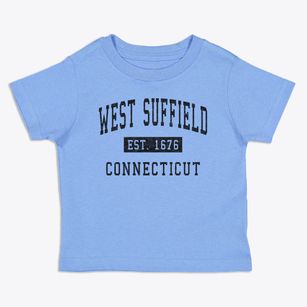 West Suffield Connecticut Classic Established Toddler T-Shirt