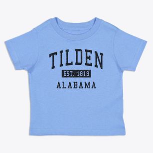 Tilden Alabama Classic Established Toddler T-Shirt