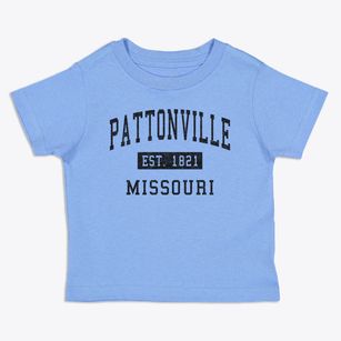 Pattonville Missouri Classic Established Toddler T-Shirt