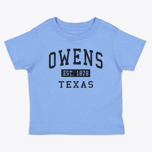 Owens Texas Classic Established Toddler T-Shirt