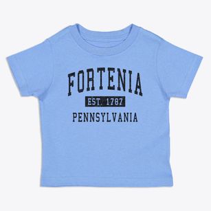 Fortenia Pennsylvania Classic Established Toddler T-Shirt