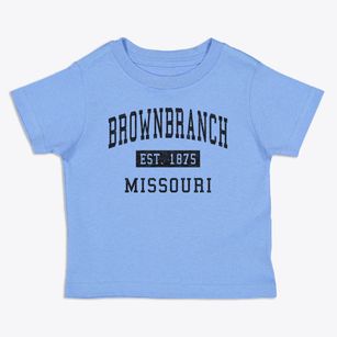 Brownbranch Missouri Classic Established Toddler T-Shirt