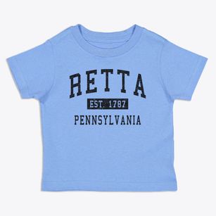 Retta Pennsylvania Classic Established Toddler T-Shirt
