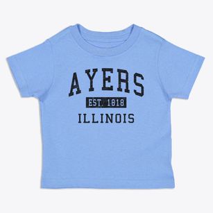 Ayers Illinois Classic Established Toddler T-Shirt