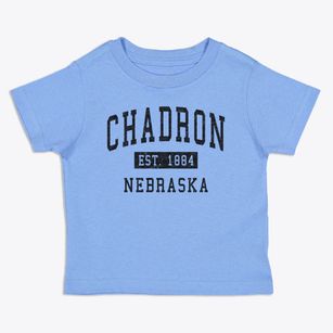 Chadron Nebraska Classic Established Toddler T-Shirt