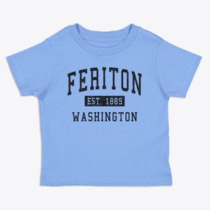 Feriton Washington Classic Established Toddler T-Shirt
