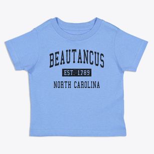 Beautancus North Carolina Classic Established Toddler T-Shirt