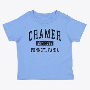 Cramer Pennsylvania Classic Established Toddler T-Shirt