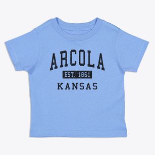 Arcola Kansas Classic Established Toddler T-Shirt