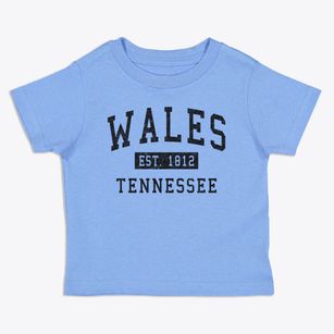 Wales Tennessee Classic Established Toddler T-Shirt