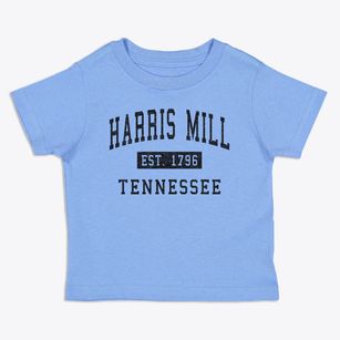Harris Mill Tennessee Classic Established Toddler T-Shirt