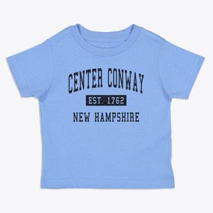 Center Conway New Hampshire Classic Established Toddler T-Shirt