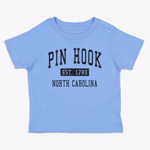 Pin Hook North Carolina Classic Established Toddler T-Shirt