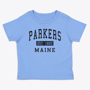 Parkers Maine Classic Established Toddler T-Shirt