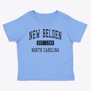 New Belden North Carolina Classic Established Toddler T-Shirt