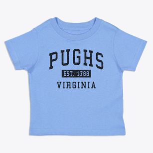 Pughs Virginia Classic Established Toddler T-Shirt