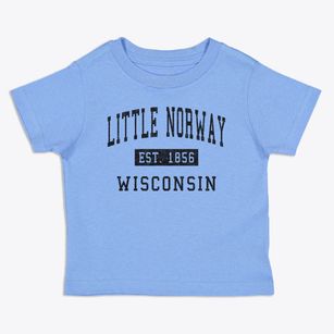 Little Norway Wisconsin Classic Established Toddler T-Shirt