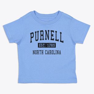 Purnell North Carolina Classic Established Toddler T-Shirt