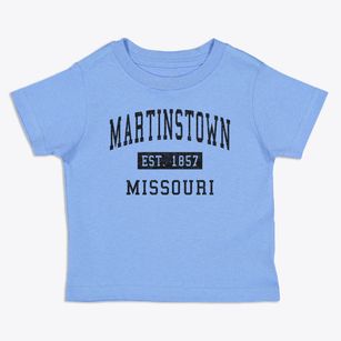 Martinstown Missouri Classic Established Toddler T-Shirt