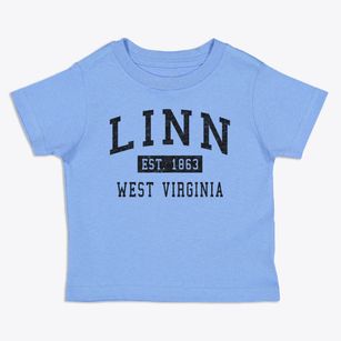 Linn West Virginia Classic Established Toddler T-Shirt