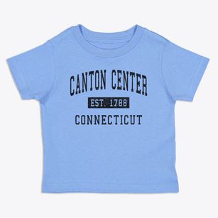 Canton Center Connecticut Classic Established Toddler T-Shirt