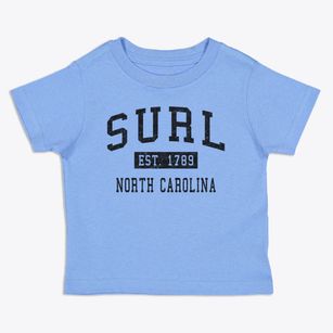 Surl North Carolina Classic Established Toddler T-Shirt