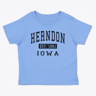 Herndon Iowa Classic Established Toddler T-Shirt