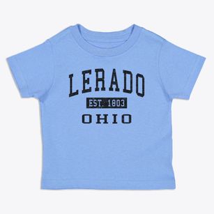 Lerado Ohio Classic Established Toddler T-Shirt