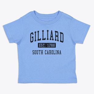 Gilliard South Carolina Classic Established Toddler T-Shirt