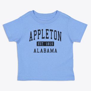 Appleton Alabama Classic Established Toddler T-Shirt