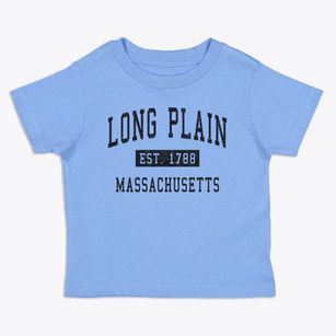 Long Plain Massachusetts Classic Established Toddler T-Shirt