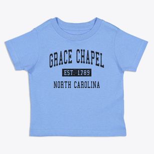 Grace Chapel North Carolina Classic Established Toddler T-Shirt
