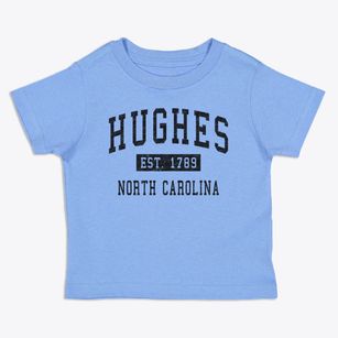 Hughes North Carolina Classic Established Toddler T-Shirt
