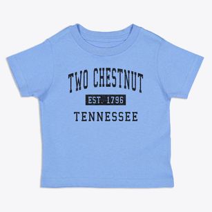 Two Chestnut Tennessee Classic Established Toddler T-Shirt