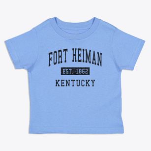 Fort Heiman Kentucky Classic Established Toddler T-Shirt