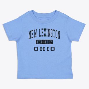 New Lexington Ohio Classic Established Toddler T-Shirt
