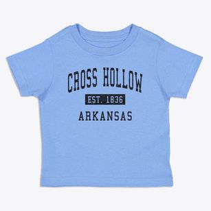 Cross Hollow Arkansas Classic Established Toddler T-Shirt