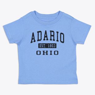 Adario Ohio Classic Established Toddler T-Shirt