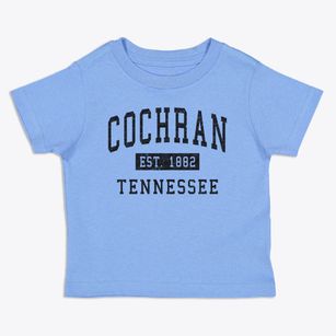 Cochran Tennessee Classic Established Toddler T-Shirt