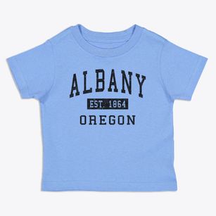 Albany Oregon Classic Established Toddler T-Shirt