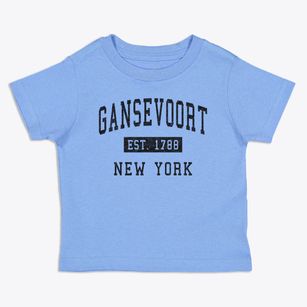 Gansevoort New York Classic Established Toddler T-Shirt