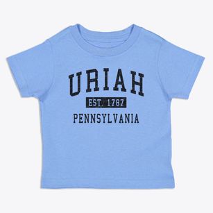 Uriah Pennsylvania Classic Established Toddler T-Shirt