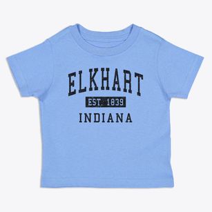 Elkhart Indiana Classic Established Toddler T-Shirt