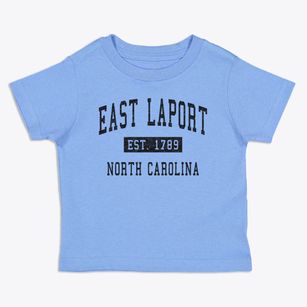 East Laport North Carolina Classic Established Toddler T-Shirt