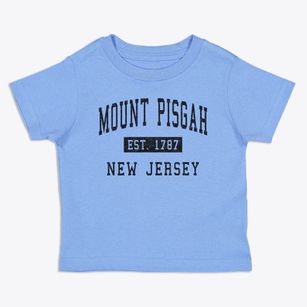 Mount Pisgah New Jersey Classic Established Toddler T-Shirt