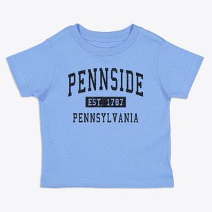 Pennside Pennsylvania Classic Established Toddler T-Shirt