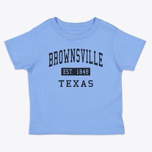 Brownsville Texas Classic Established Toddler T-Shirt