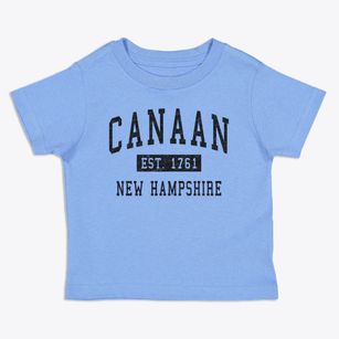 Canaan New Hampshire Classic Established Toddler T-Shirt