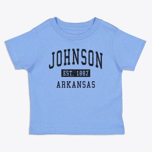 Johnson Arkansas Classic Established Toddler T-Shirt